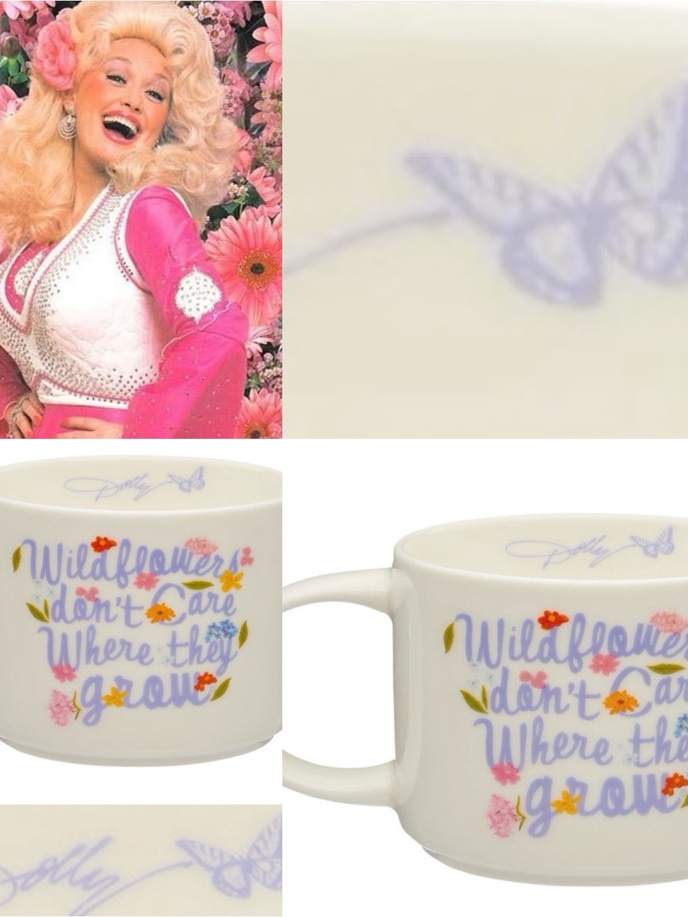 Dolly Parton limited edition Coffee cup